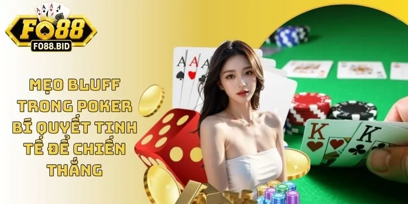 Mẹo Bluff Trong Poker - Bí Quyết Tinh Tế Để Chiến Thắng 4 Mẹo Bluff Trong Poker - Bí Quyết Tinh Tế Để Chiến Thắng